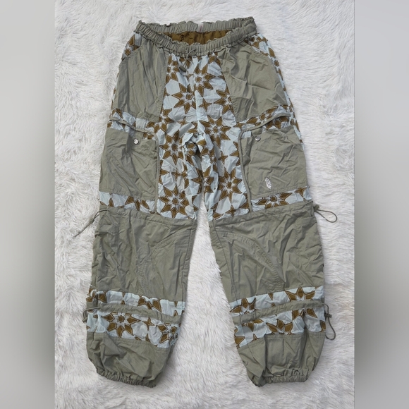 Free People Mountaineer Pant Sage Stone Combo - Picture 3 of 15